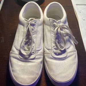 White old skool vans